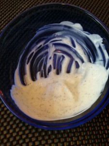 Quark-Kräuter in Joghurt