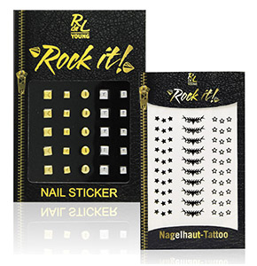 RdeL Young Rock it! Nagelhaut-Tattoo & Nail Sticker