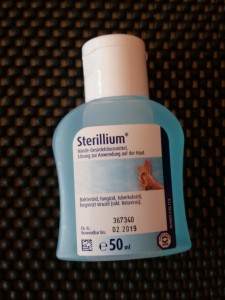 Wohlfühlbox September 2014  Sterillium Handdesinfektionsmittel