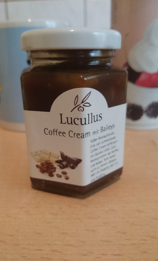 Daily Marmelade Coffee Cream mit Baileys von Lucullus Salem Feinkost